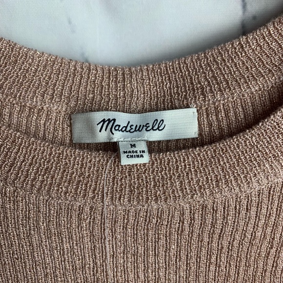 Madewell Evening Sparkle sweater NWT - Picture 2 of 7